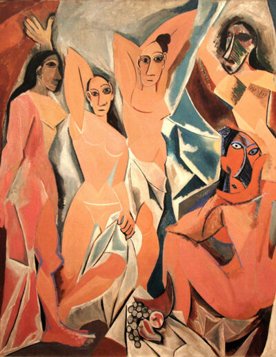 Les Demoiselles d’Avignon, Pablo Picasso, 1906-1907
