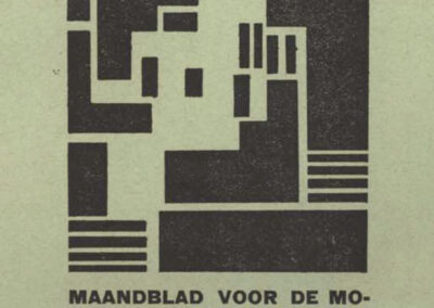 De Stijl, Vol.1, no.1, edito da Theo van Doesburg, Delft, Ottobre 1917